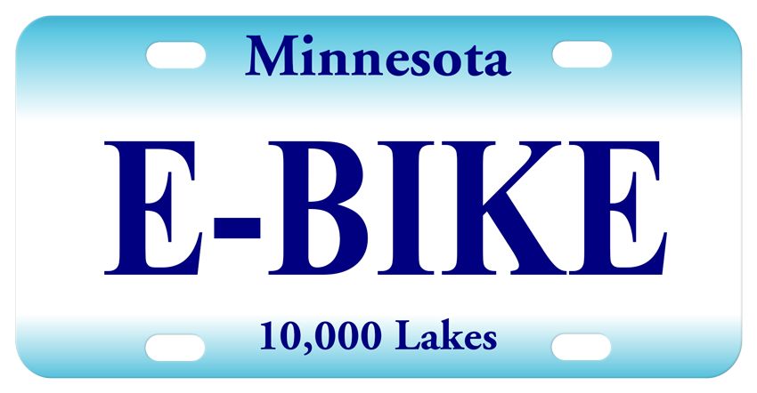 Minnesota Vikings Custom ATV License Plate MN A.T.V./UTV 