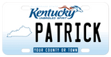 Kentucky Unbridled Spirit license plate 2005