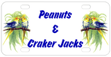 personalized parakeet cage name tag plate with any name