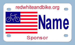 Red White and Bike 4x7-4